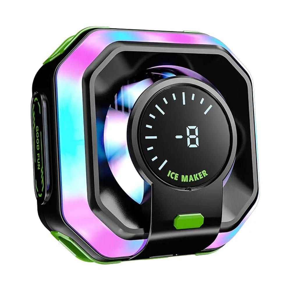 HK-5 Pro Magnetic/ Detachable Grip Smartphone Cooler Fun For Gaming - [object Object] image